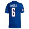 Jalon Daniels Kansas Jayhawks NIL Replica Football Player Jersey - Royal, Limited Replica Fan Edition