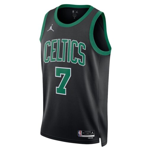 Jaylen Brown Boston Celtics Jordan Brand Unisex Swingman Jersey – Statement Edition – Black, Limited Replica Fan Edition
