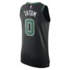 Jayson Tatum Boston Celtics Jordan Brand Authentic Player Jersey - Statement Edition - Black, Limited Replica Fan Edition
