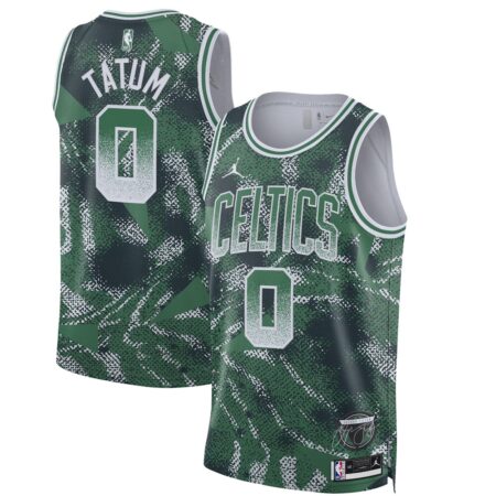 Jayson Tatum Boston Celtics Unisex 2025 Select Series Swingman Player Jersey – Green, Limited Replica Fan Edition