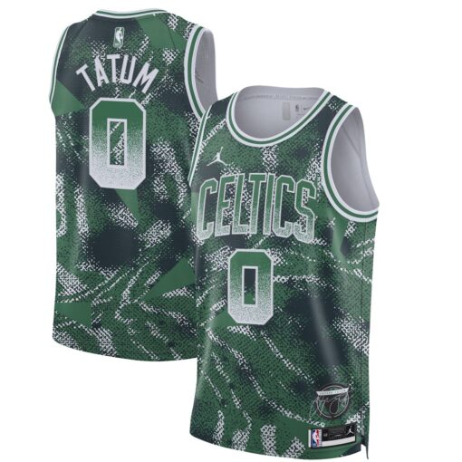 Jayson Tatum Boston Celtics Unisex 2025 Select Series Swingman Player Jersey – Green, Limited Replica Fan Edition
