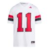 Jeff Brohm Louisville Cardinals Football Icon Premier Jersey - White, Limited Replica Fan Edition