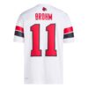 Jeff Brohm Louisville Cardinals Football Icon Premier Jersey - White, Limited Replica Fan Edition