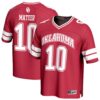 John Mateer Oklahoma Sooners GameDay Greats Unisex NIL Lightweight Football Player Jersey - Crimson, Limited Replica Fan Edition