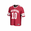 John Mateer Oklahoma Sooners GameDay Greats Unisex NIL Lightweight Football Player Jersey - Crimson, Limited Replica Fan Edition