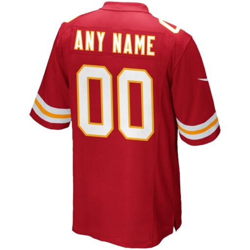 Kansas City Chiefs  Custom Game Jersey – Red, Limited Replica Fan Edition