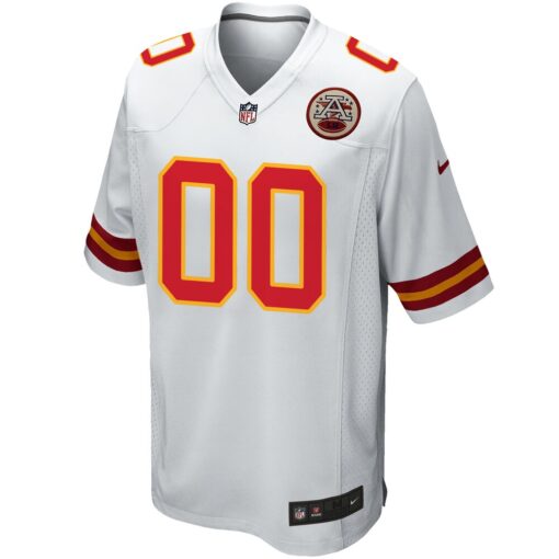 Kansas City Chiefs  Custom Game Jersey – White, Limited Replica Fan Edition