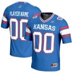Kansas Jayhawks GameDay Greats NIL Pick-A-Player Football Jersey - Royal, Limited Replica Fan Edition