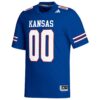 Kansas Jayhawks Replica Custom Football Jersey - Royal, Limited Replica Fan Edition