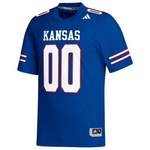 Kansas Jayhawks  Replica Custom Football Jersey – Royal, Limited Replica Fan Edition