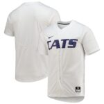 Kansas State Wildcats Nike Replica Baseball Jersey - White, Limited Replica Fan Edition