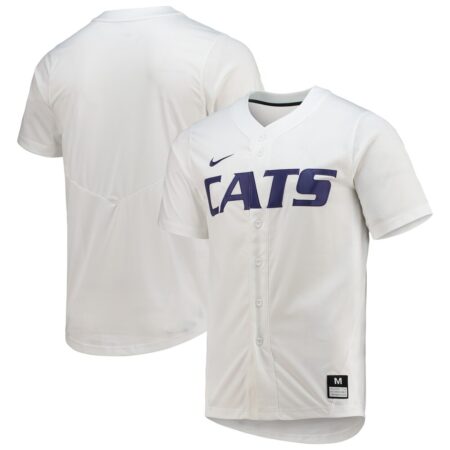 Kansas State Wildcats Nike Replica Baseball Jersey – White, Limited Replica Fan Edition