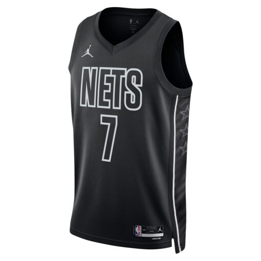 Kevin Durant Brooklyn Nets Jordan Brand Unisex Swingman Jersey – Statement Edition – Black, Limited Replica Fan Edition