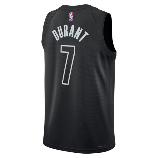 Kevin Durant Brooklyn Nets Jordan Brand Unisex Swingman Jersey – Statement Edition – Black, Limited Replica Fan Edition