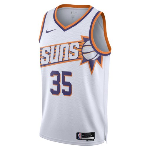 Kevin Durant Phoenix Suns Unisex Swingman Jersey – Association Edition – White, Limited Replica Fan Edition