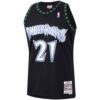 Kevin Garnett Minnesota Timberwolves Mitchell & Ness Hardwood Classics Swingman Jersey - Black, Limited Replica Fan Edition