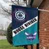 LA vs Charlotte House Divided Flag, NBA House Divided Flag