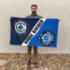 LA vs Orlando House Divided Flag, NBA House Divided Flag 2 LA vs Orlando House Divided Flag, NBA House Divided Flag