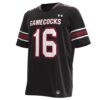 LaNorris Sellers South Carolina Gamecocks Under Armour Alternate NIL Football Replica Player Jersey - Black, Limited Replica Fan Edition
