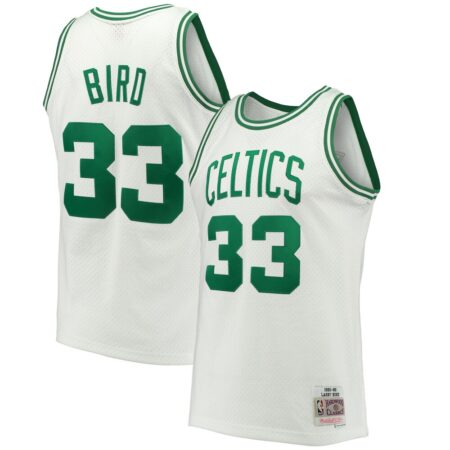 Larry Bird Boston Celtics Mitchell & Ness Hardwood Classics 1985, Limited Replica Fan Edition