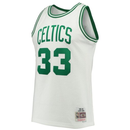 Larry Bird Boston Celtics Mitchell & Ness Hardwood Classics 1985, Limited Replica Fan Edition