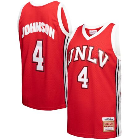 Larry Johnson UNLV Rebels Mitchell & Ness 1989, Limited Replica Fan Edition