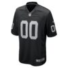 Las Vegas Raiders Custom Game Jersey - Black, Limited Replica Fan Edition