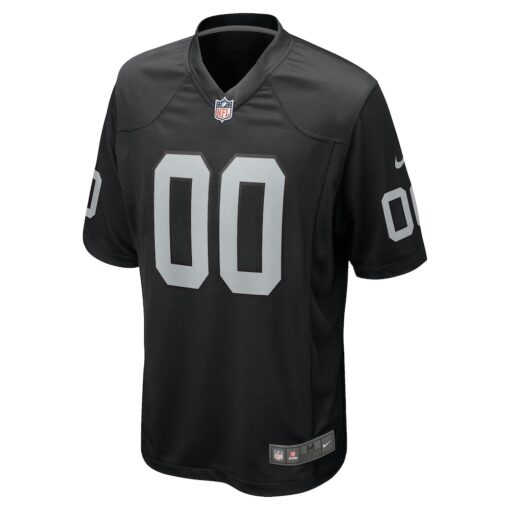 Las Vegas Raiders  Custom Game Jersey – Black, Limited Replica Fan Edition