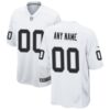Las Vegas Raiders Custom Game Jersey - White, Limited Replica Fan Edition