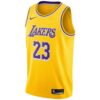 LeBron James Los Angeles Lakers Swingman Player Jersey Gold - Icon Edition, Limited Replica Fan Edition