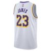 LeBron James Los Angeles Lakers Unisex Swingman Jersey - Association Edition - White, Limited Replica Fan Edition
