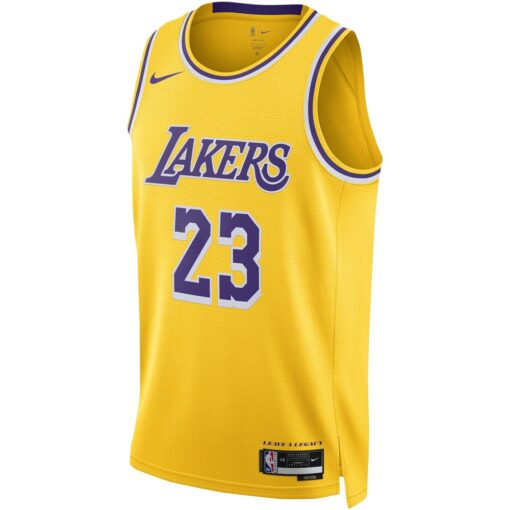 LeBron James Los Angeles Lakers Unisex Swingman Jersey – Icon Edition – Gold, Limited Replica Fan Edition