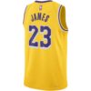LeBron James Los Angeles Lakers Unisex Swingman Jersey - Icon Edition - Gold, Limited Replica Fan Edition