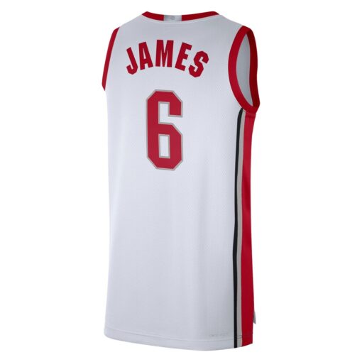 LeBron James Ohio State Buckeyes Nike Limited Basketball Jersey – White, Limited Replica Fan Edition