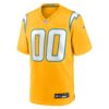 Los Angeles Chargers Alternate Charger Power Game Custom Jersey - Gold, Limited Replica Fan Edition