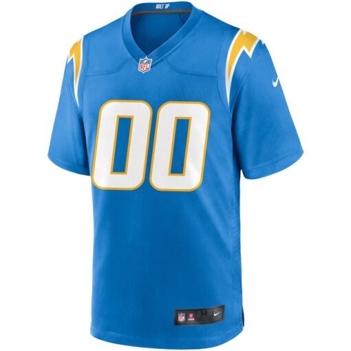 Los Angeles Chargers  Custom Game Jersey – Powder Blue, Limited Replica Fan Edition
