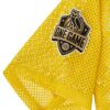 Los Angeles Lakers OVO x NBA Mesh Football Fashion Jersey - Gold, Limited Replica Fan Edition