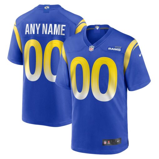 Los Angeles Rams  Custom Game Jersey – Royal, Limited Replica Fan Edition