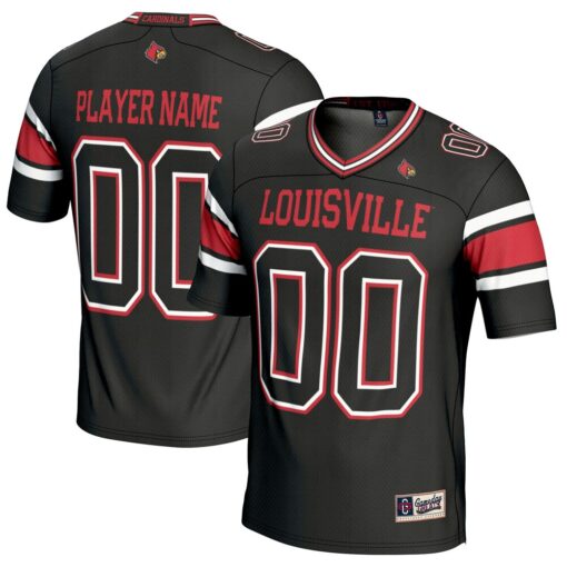 Louisville Cardinals GameDay Greats NIL Pick-A-Player Football Jersey – Black, Limited Replica Fan Edition