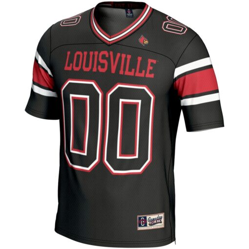Louisville Cardinals GameDay Greats NIL Pick-A-Player Football Jersey – Black, Limited Replica Fan Edition