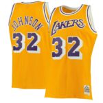 Magic Johnson Los Angeles Lakers Mitchell & Ness 1984, Limited Replica Fan Edition