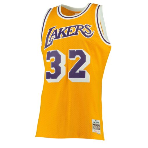 Magic Johnson Los Angeles Lakers Mitchell & Ness 1984, Limited Replica Fan Edition