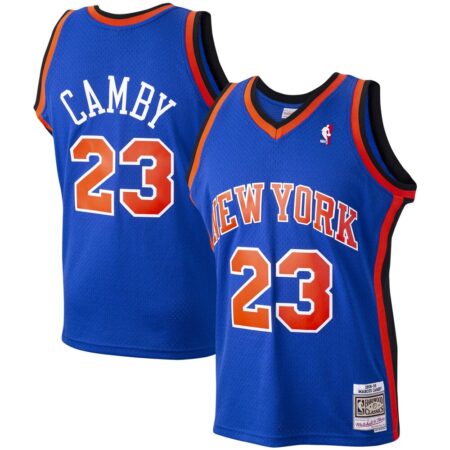 Marcus Camby New York Knicks Mitchell & Ness 1998, Limited Replica Fan Edition