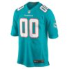 Miami Dolphins Custom Game Jersey - Aqua, Limited Replica Fan Edition