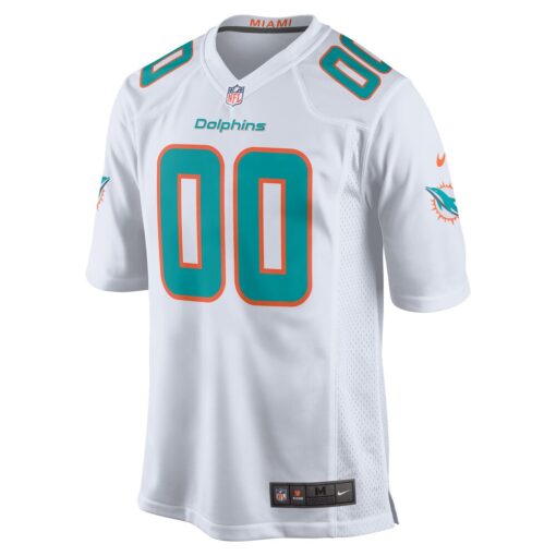 Miami Dolphins  Custom Game Jersey – White, Limited Replica Fan Edition