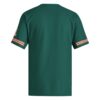Miami Hurricanes Reversible Retro Full-Button Baseball Jersey - Green, Limited Replica Fan Edition