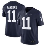 Drew Allar Penn State Nittany Lions Nike NIL Football Game Jersey – Navy, Limited Replica Fan Edition