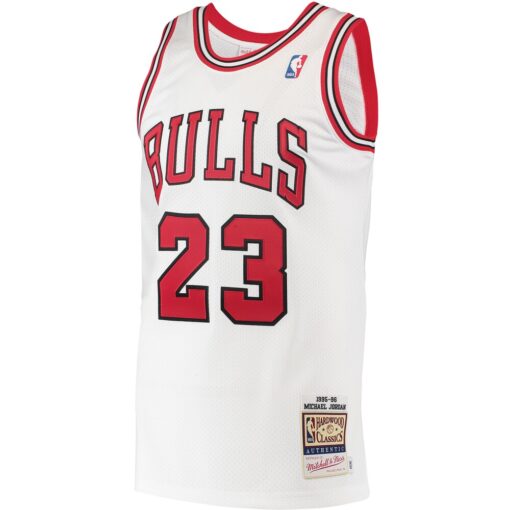 Michael Jordan Chicago Bulls Mitchell & Ness 1995 Hardwood Classics Authentic Jersey – White, Limited Replica Fan Edition