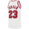 Michael Jordan Chicago Bulls Mitchell & Ness 1995 Hardwood Classics Authentic Jersey - White, Limited Replica Fan Edition