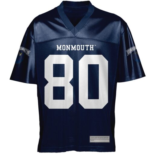 Miles Austin Monmouth University Hawks Football Jersey – Navy Blue, Limited Replica Fan Edition